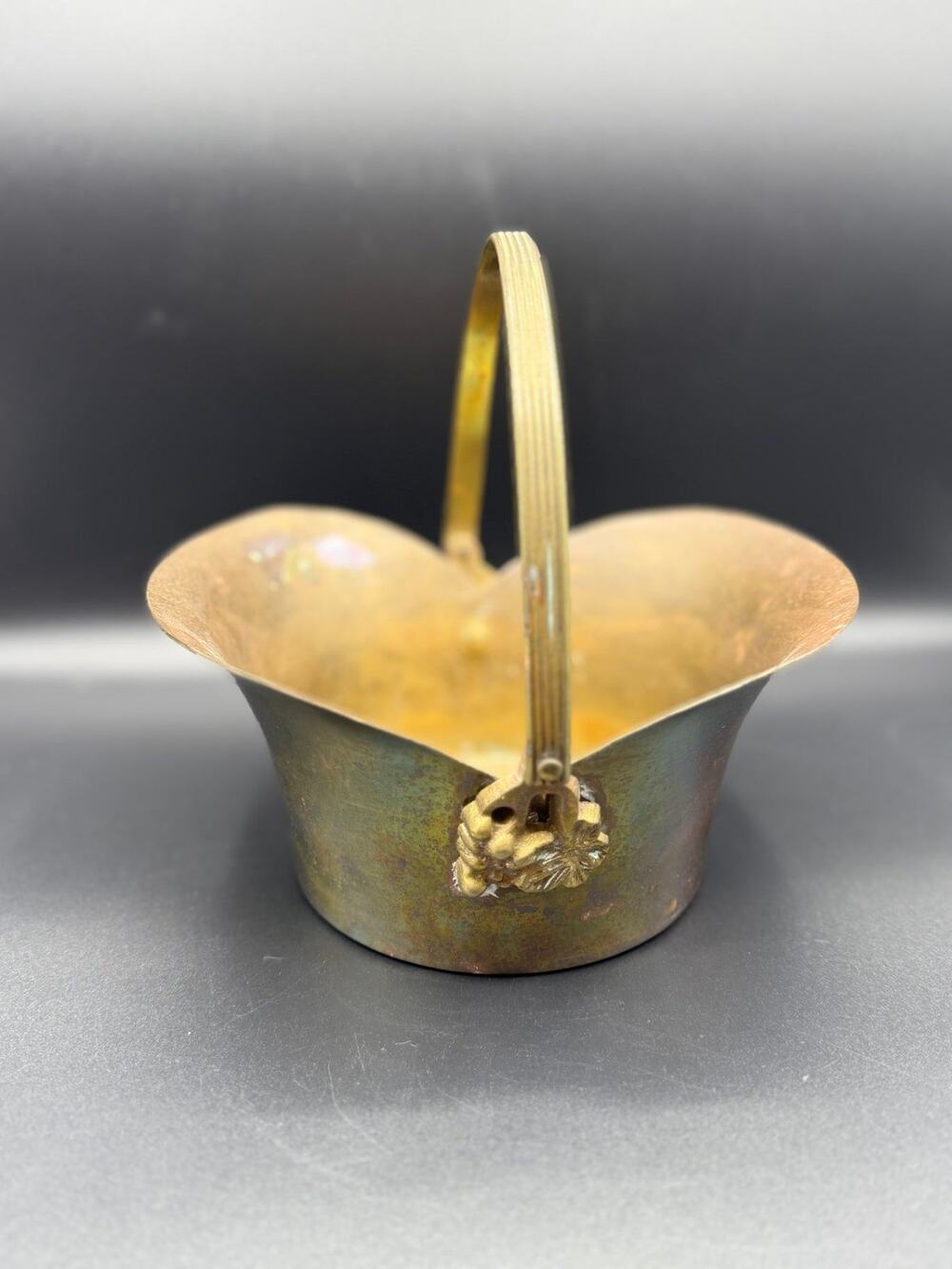 VTG Brass Basket